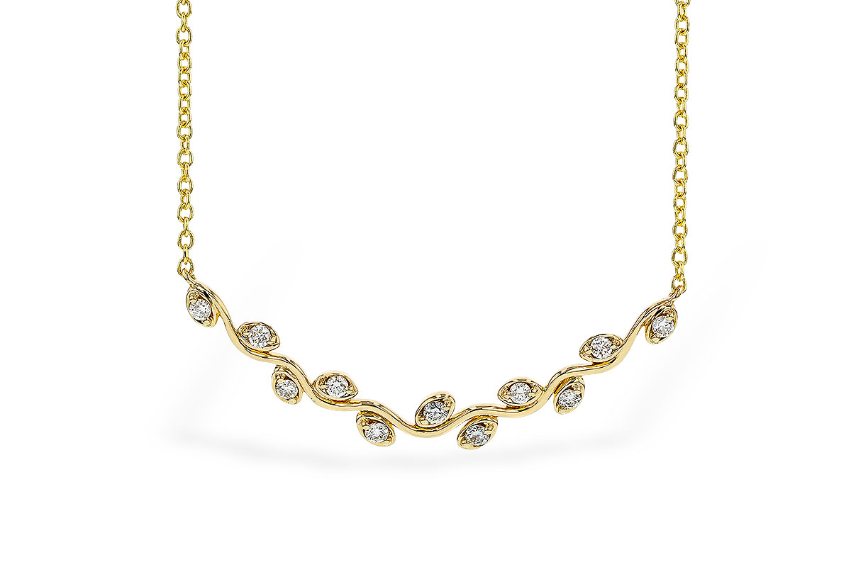E320-80220: NECKLACE .25 TW (18")