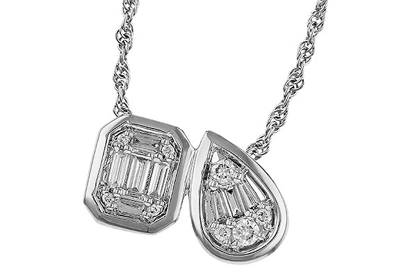 E320-80238: NECKLACE .17 BAG .25 TW