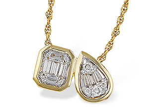 E320-80238: NECKLACE .17 BAG .25 TW