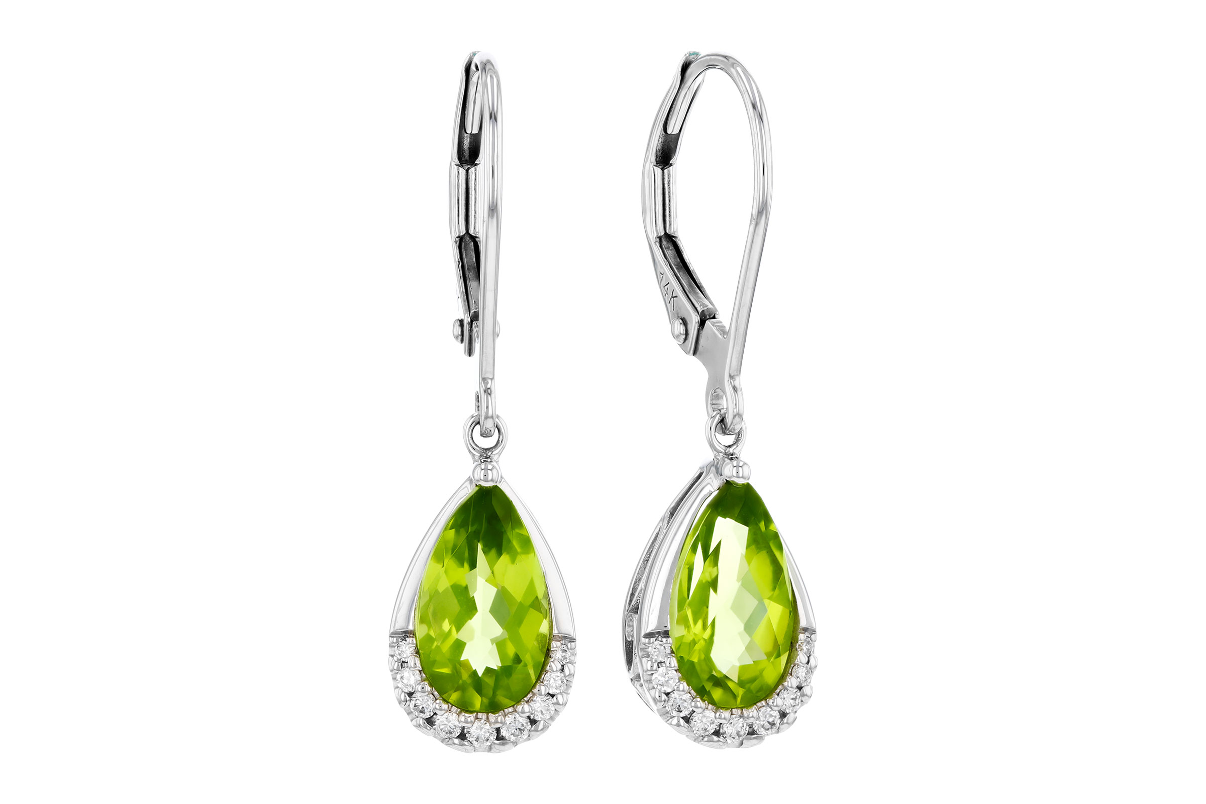 E321-65647: EARR 1.85 PERIDOT 1.94 TGW (9x5MM PS)