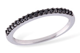 F230-80247: LDS WED RG .16 TW BLACK DIAS