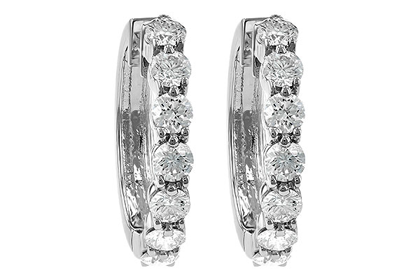 F231-66565: EARRINGS 2 CT TW