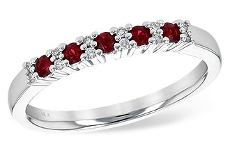 F236-19356: LDS WED RG .22 RUBY .29 TGW