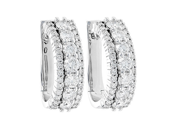 F236-26611: EARRINGS 1.52 TW