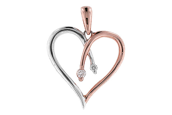 F318-95720: H052-58383 MADE IN PINK & WG .04 TW