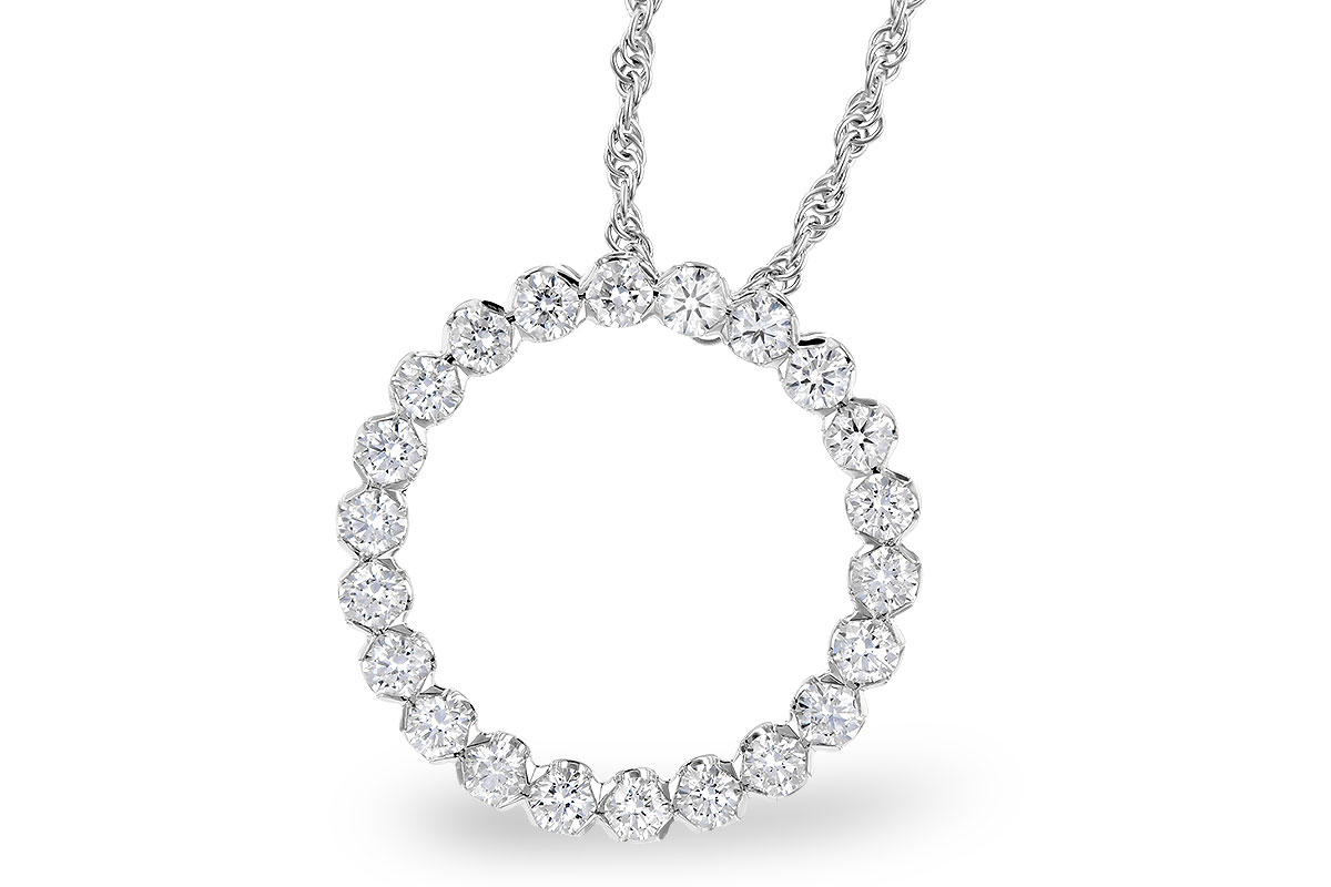 F318-96547: NECKLACE 1.00 TW
