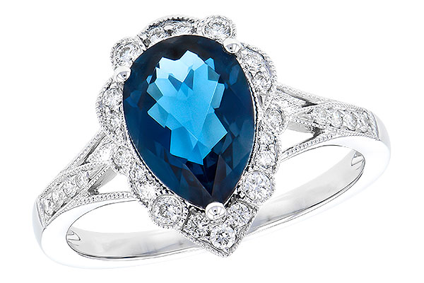 F318-97529: LDS RG 2.25 LONDON BLUE TOPAZ 2.47 TGW (10x7 PS)