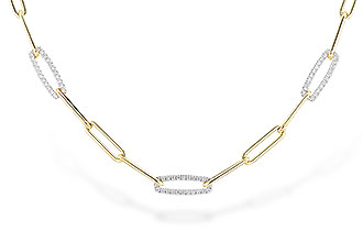 F319-82084: NECKLACE .75 TW (17 INCHES)