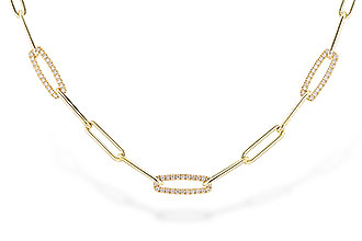 F319-82084: NECKLACE .75 TW (17 INCHES)