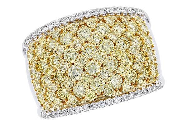 F319-84765: LDS DIA WED RG 2.19 YELLOW DIAS 2.37 TW