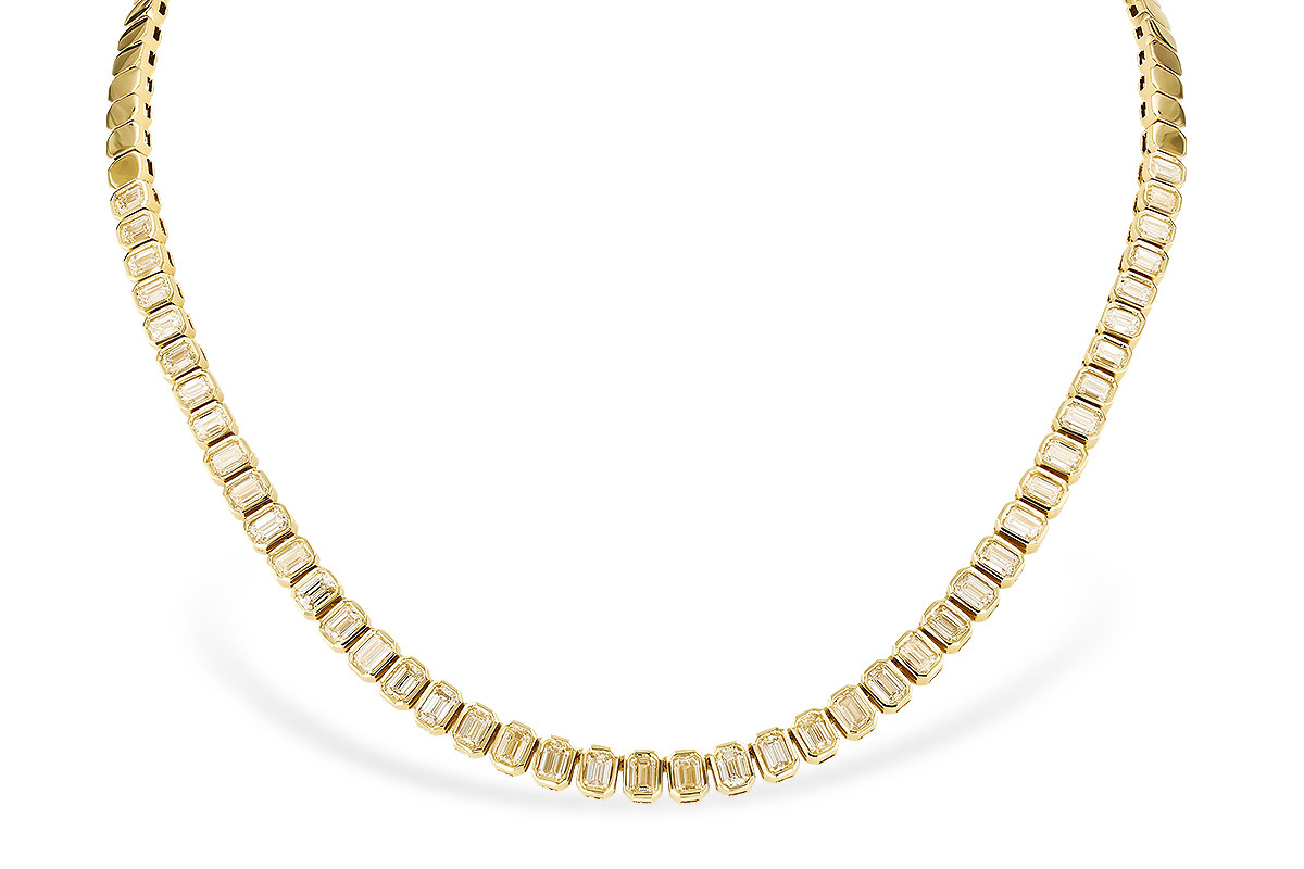 F319-87456: NECKLACE 8.25 TW E.C. DIAS (16 INCHES)