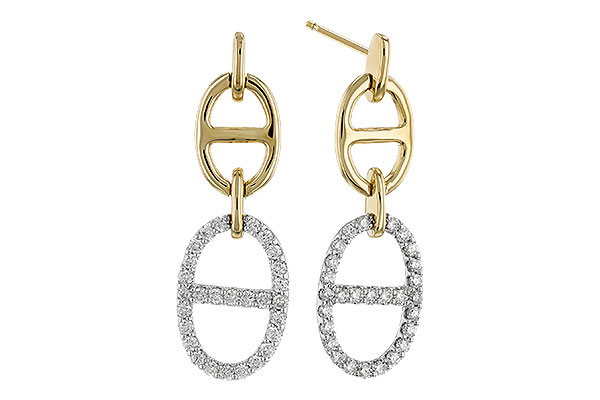 F319-90211: EARRINGS .36 TW