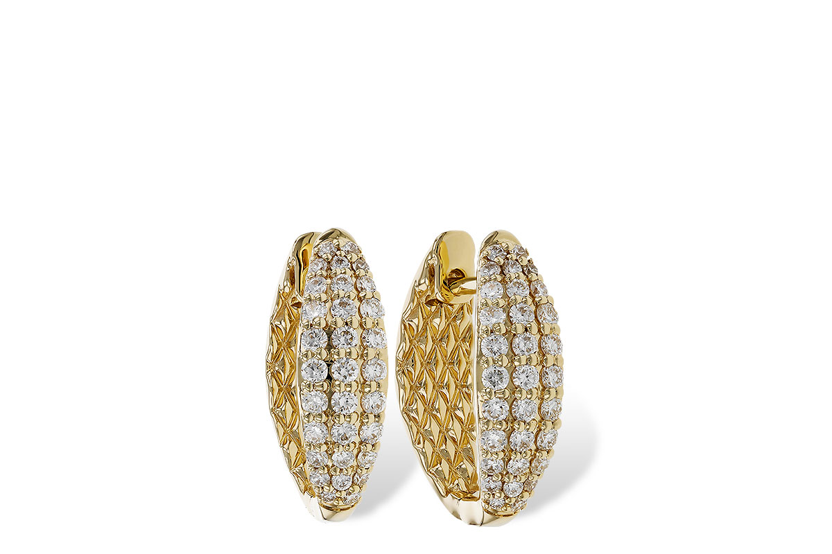 F320-76593: EARRINGS .50 TW