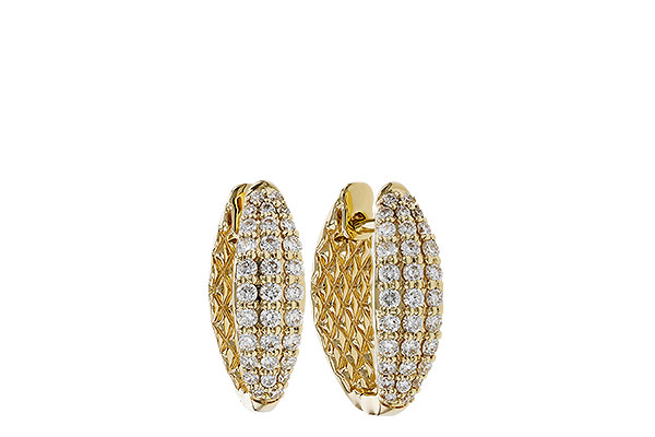 F320-76593: EARRINGS .50 TW
