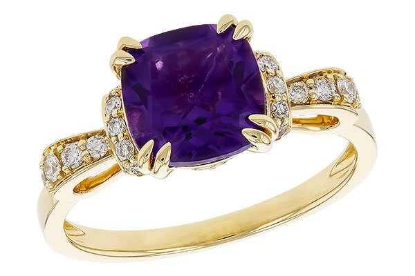 F320-76611: LDS RG 1.83 AMETHYST 2.05 TGW (8MM AMY)
