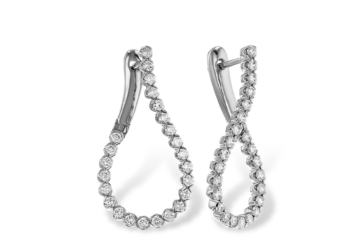 F320-79320: EARRINGS 1.00 TW