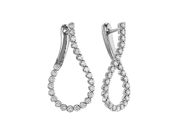 F320-79320: EARRINGS 1.00 TW