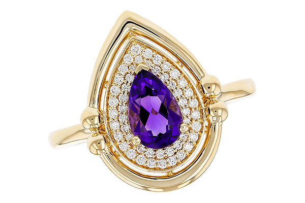 F321-63865: LDS RG .70 AMETHYST .86 TGW (8x5MM AMY)