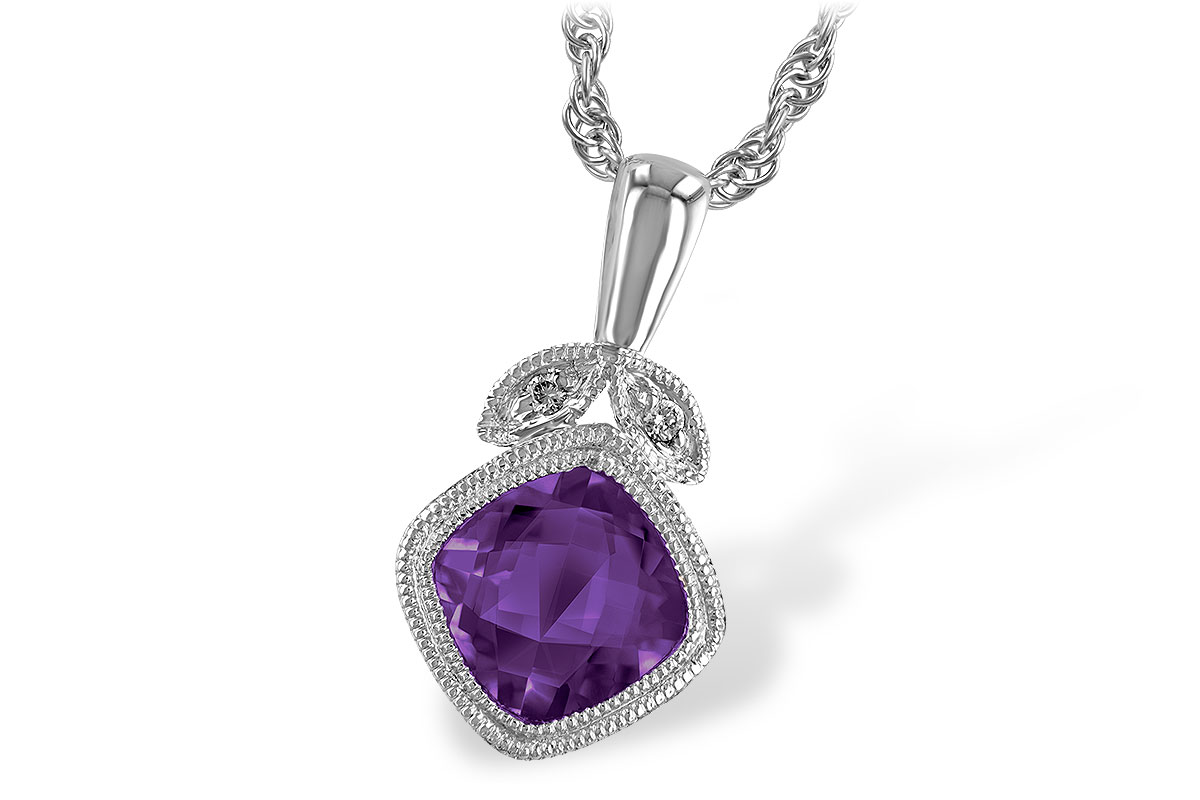 G229-89320: NECK .80 AMETHYST .81 TGW