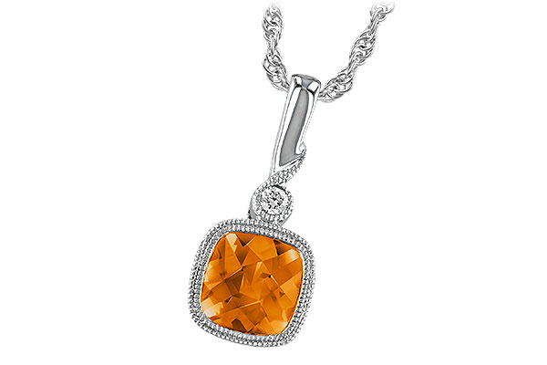 G229-89329: NECK .68 CITRINE .70 TGW