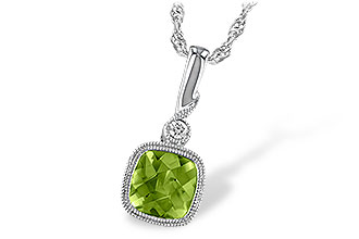 G229-89338: NECK .97 PERIDOT .99 TGW