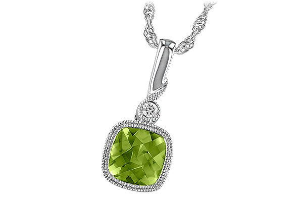 G229-89338: NECK .97 PERIDOT .99 TGW