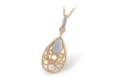 G230-72938: NECKLACE .20 TW