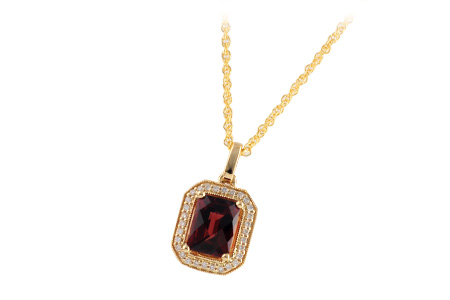 G233-47538: NECK 1.93 GARNET 2.04 TGW