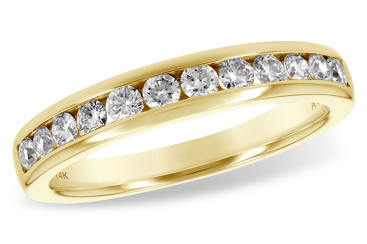 G234-43874: LDS WED RG .50 TW (12 STONES)
