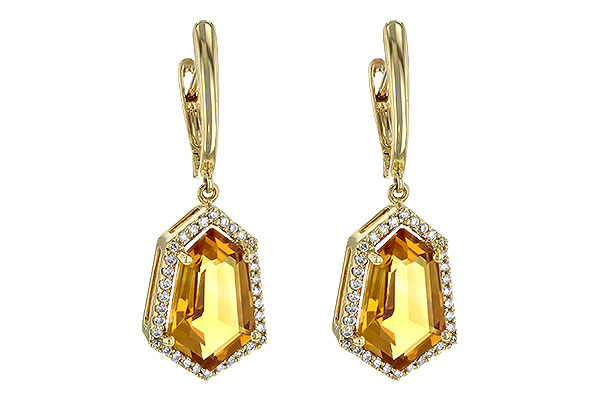 G236-19311: EARR 3.80 TW CITRINE 4.05 TGW