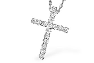 G319-82038: NECKLACE .50 TW