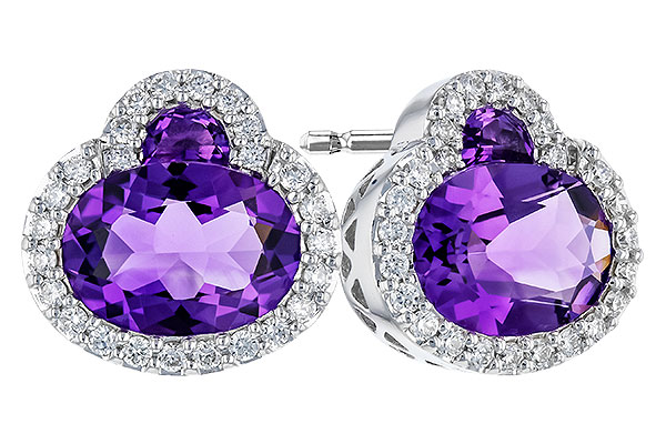 G319-82947: EARR 1.99 TW AMETHYST 2.20 TGW