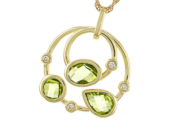 G320-72920: NECKLACE 2.20 PERIDOT 2.26 TGW