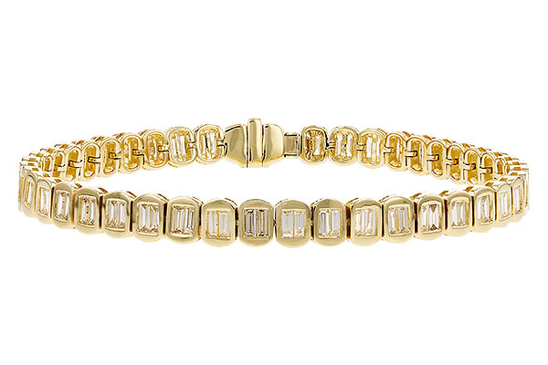 G320-72974: BRACELET 2.30 TW BAGUETTE (7")