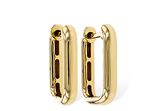 G320-79356: GOLD EARRINGS (15MM)