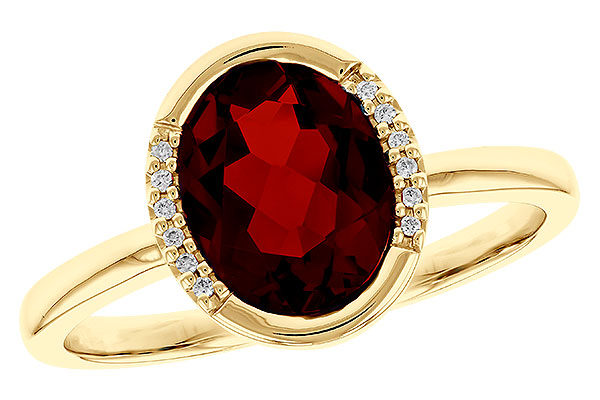 G321-64774: LDS RG 2.02 TW GARNET 2.05 TGW (9x7 GAR)