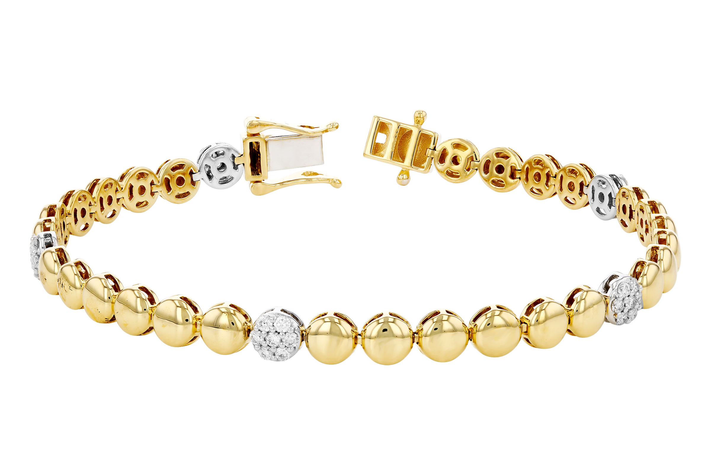 G321-64793: BRACELET .50 TW (7")
