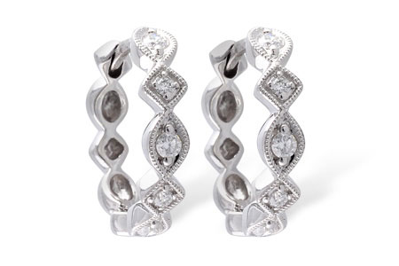 H047-09274: EARRINGS .22 TW