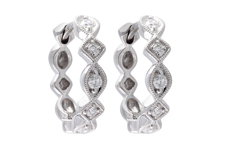 H047-09274: EARRINGS .22 TW