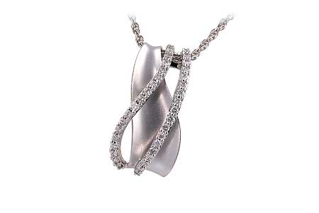 H229-85674: NECKLACE .28 TW