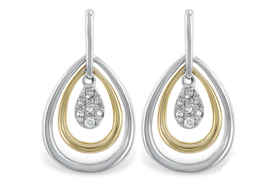 H229-85720: EARRINGS .06 TW