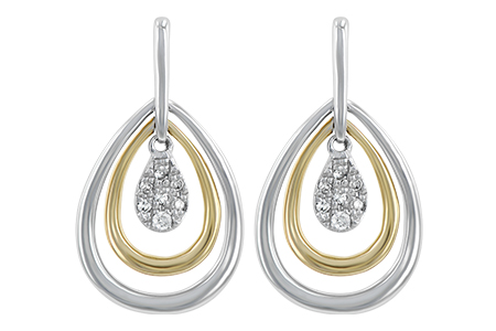 H229-85720: EARRINGS .06 TW