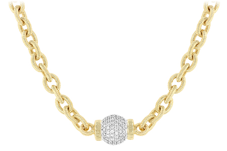 H229-89283: NECKLACE 1.27 TW (17.25 INCHES)