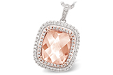H234-40220: NECK 4.20 MORGANITE 4.66 TGW