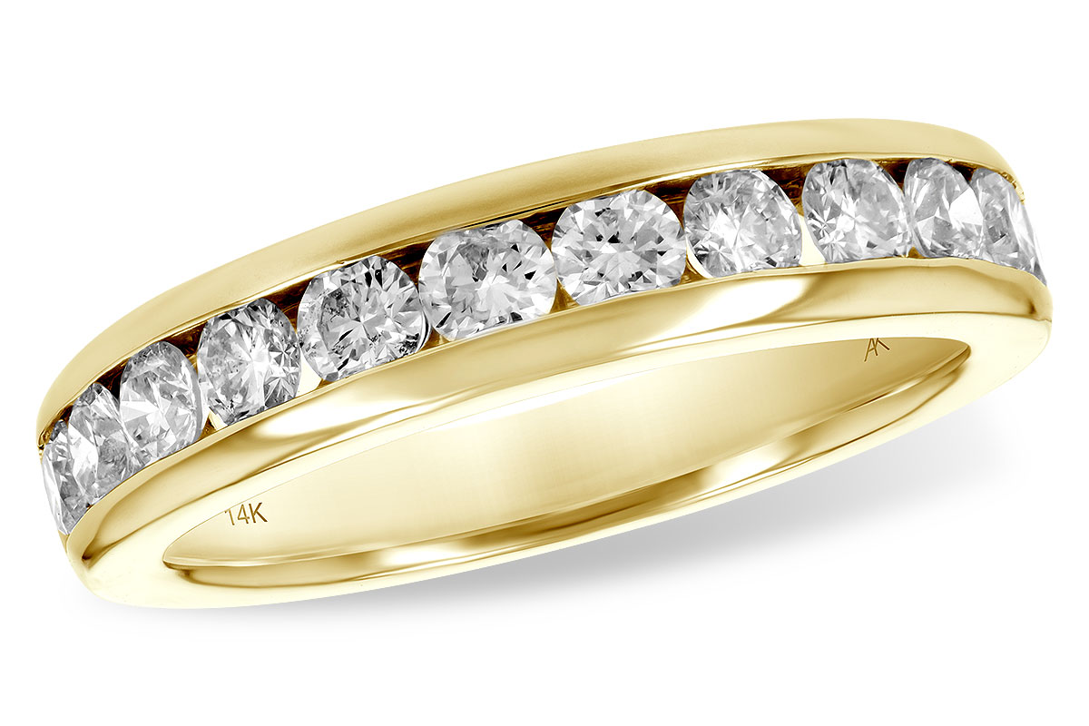 H234-43874: LDS WED RG 1.00 TW (12 STONES)