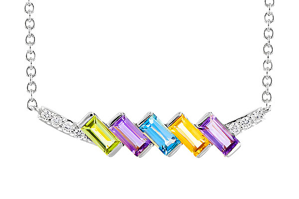 H318-98420: NECK .53 SEMI-PRECIOUS .58 TGW