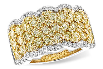H319-83829: LDS DIA WED RG 1.90 YELLOW DIAS 2.20 TW