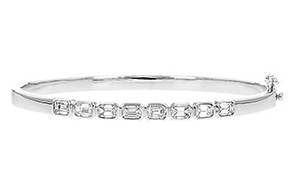 H319-84774: BANGLE 2.00 TW EMERALD CUTS
