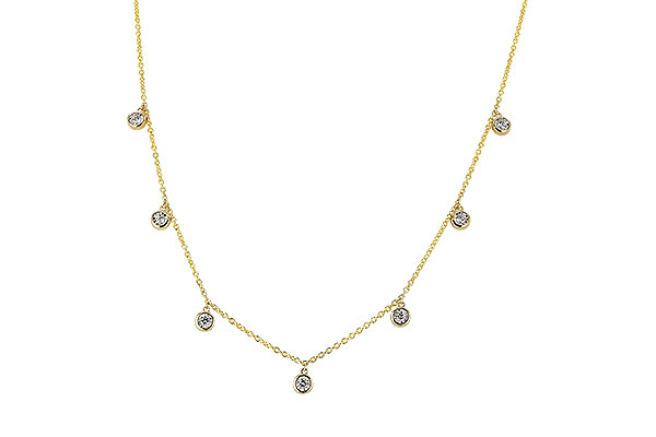 H319-89311: NECKLACE .32 TW (18")