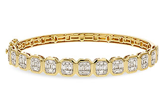 H320-72974: BANGLE .81 TW BAGUETTE 1.00 TW